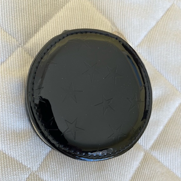 YSL Yves Saint Laurent Mini Black Patent Foundation Case MakeUp Case Coin Purse - Picture 2 of 9